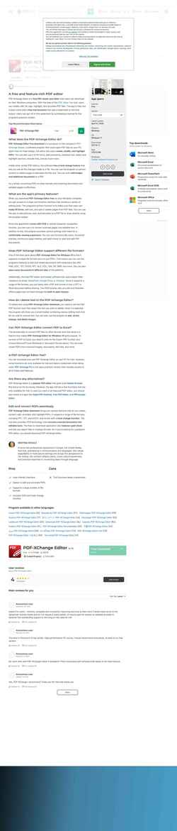 Schermata pdf-xchange-editor.en.softonic.com