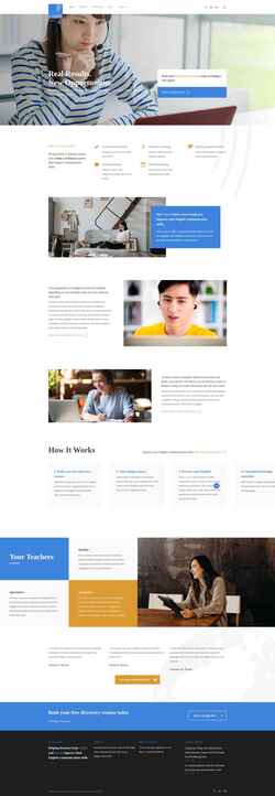 Captura de pantalla e-englishcentre.com