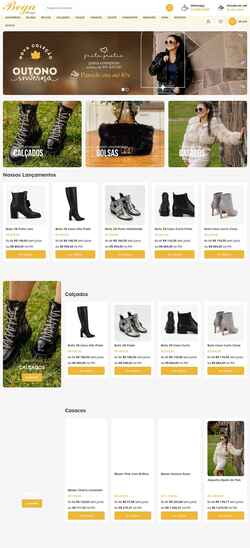 Ekrānuzņēmums begaboutique.com.br