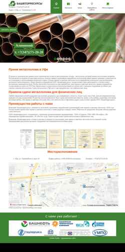 Captură de ecran bashvtorresurs.ru