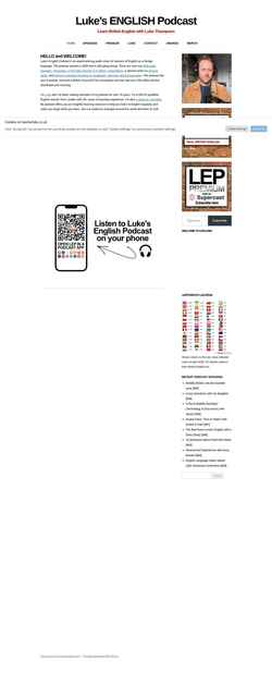 Captura de pantalla teacherluke.co.uk