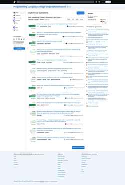 Snímek obrazovky langdev.stackexchange.com