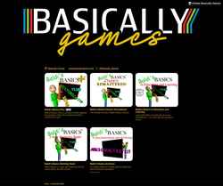 Snímek obrazovky basically-games.itch.io