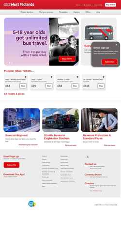 Screenshot nxbus.co.uk