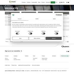 Снимак екрана products.tyman-international.com