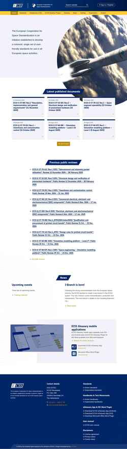 Screenshot ecss.nl