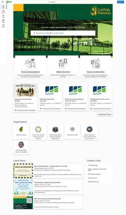 Ekrānuzņēmums mybar.cpp.edu