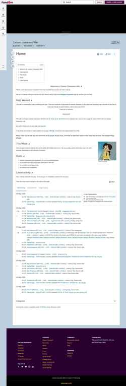 Captura de pantalla cartooncharacters.fandom.com