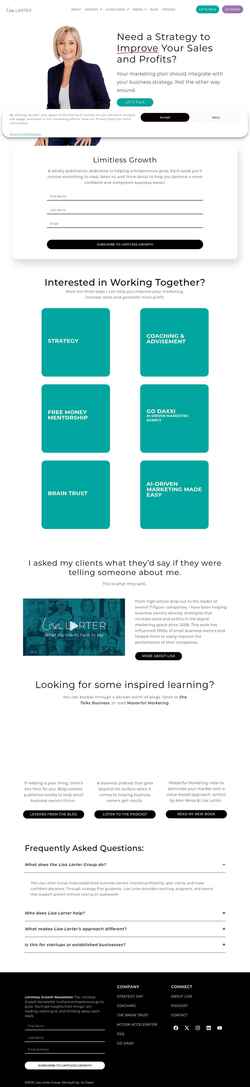 Screenshot lisalarter.com