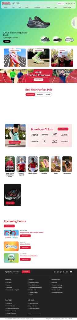 Screenshot ca.shop.runningroom.com