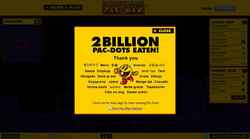Στιγμιότυπο οθόνης worldsbiggestpacman.com
