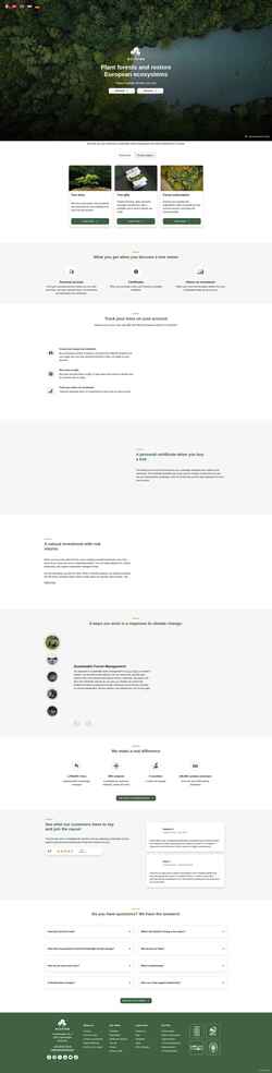 Screenshot ecotree.green
