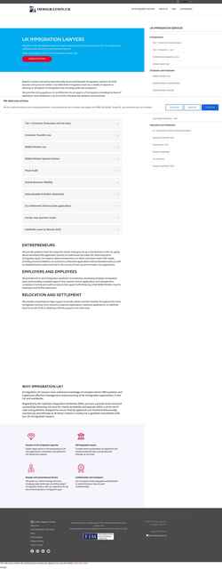 Screenshot immigration.uk