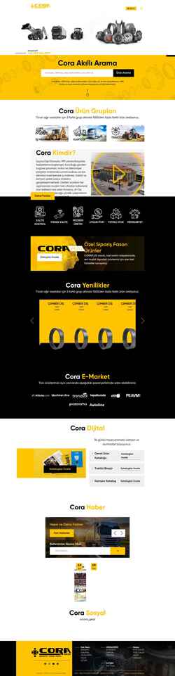 Posnetek zaslona coragear.com