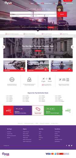 Екранна снимка flyus.com