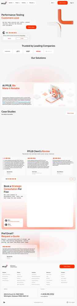 Screenshot pflb.us