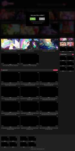 Skærmbillede mlp-porn.com