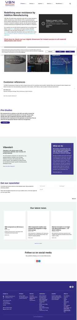 スクリーンショット vbncomponents.com
