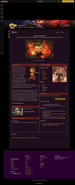 Schermafbeelding ne-zha.fandom.com