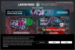 Ekrānuzņēmums fromzero.linkinpark.com
