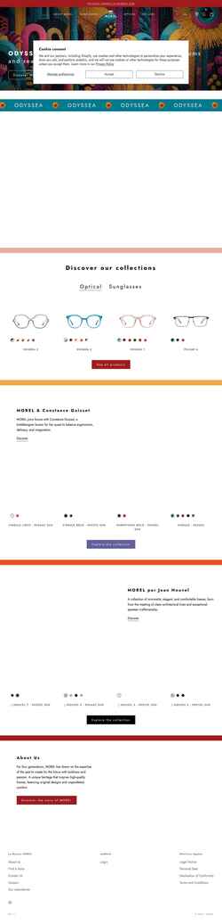 Screenshot morel.com