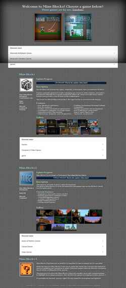 Screenshot mineblocks.com