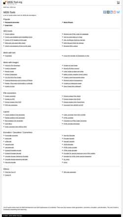 Снимак екрана en.web-tool.org