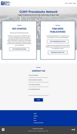 Captură de ecran pressbooks.cuny.edu
