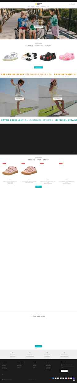 Captura de pantalla gb.awesomeshoes.com