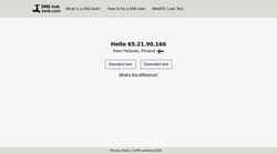 Schermafbeelding dnsleaktest.com