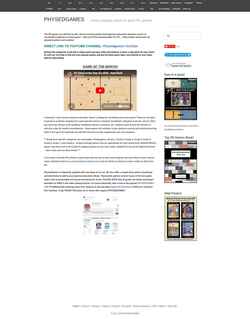 Στιγμιότυπο οθόνης physedgames.com