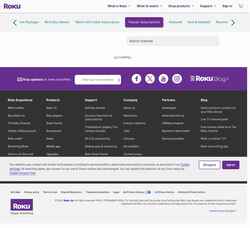 Снимак екрана channelstore.roku.com