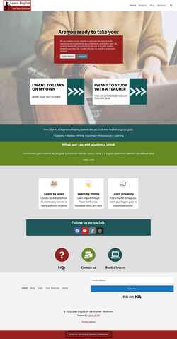 Screenshot learnenglishontheinternet.com