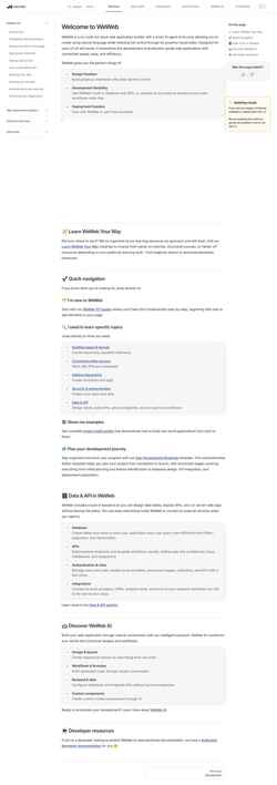 Screenshot docs.weweb.io