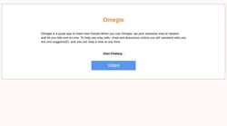 Schermata web.omegle.onl