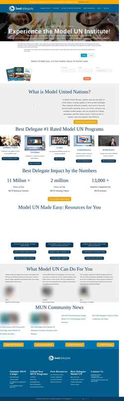 Екранна снимка bestdelegate.com