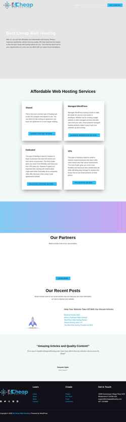 Posnetek zaslona 4cheapwebhosting.com