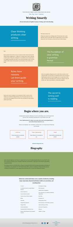 Ekraanipilt writingsmartly.com