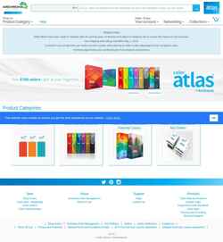 Skærmbillede shopcolors.archroma.com