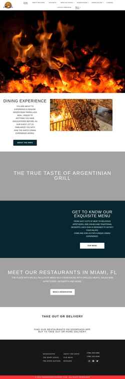 Снимак екрана thekniferestaurant.com