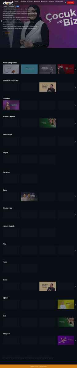 Screenshot dosttv.com