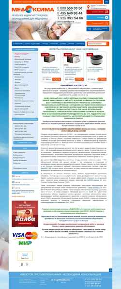Posnetek zaslona medoxima.ru