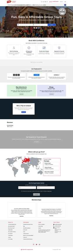 Screenshot expatexplore.com