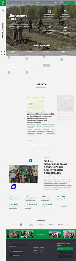 Screenshot ecamir.ru