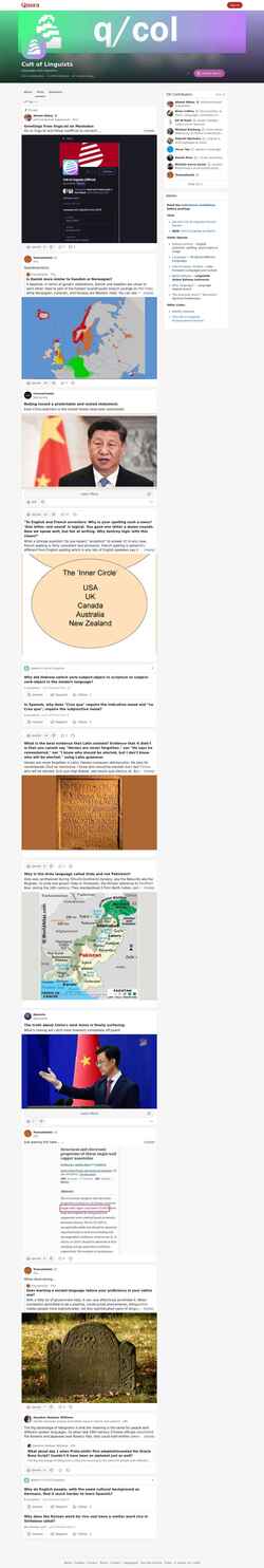 Ekrānuzņēmums col.quora.com