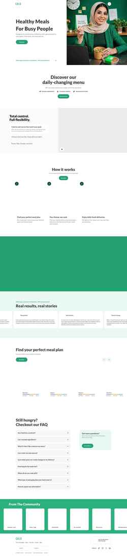 Screenshot calo.app