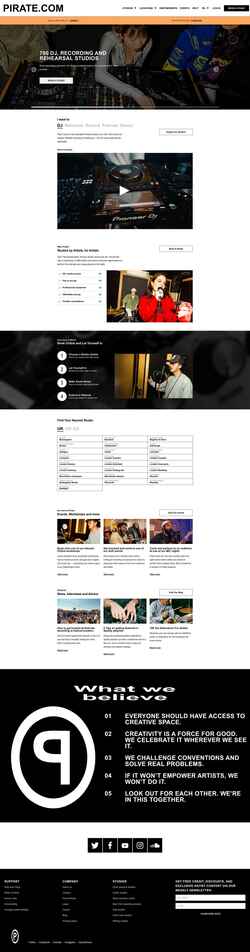 Schermata pirate.com