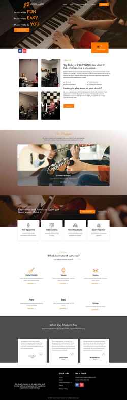 Screenshot musicmadeacademy.com