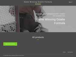 Schermata gamewinninggoalieformula.thinkific.com
