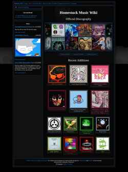 Screenshot hsmusic.wiki